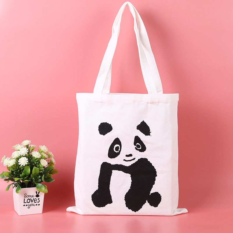 厂家直销广告折叠手提帆布袋 礼品单肩手提棉布袋 可免费设计logo