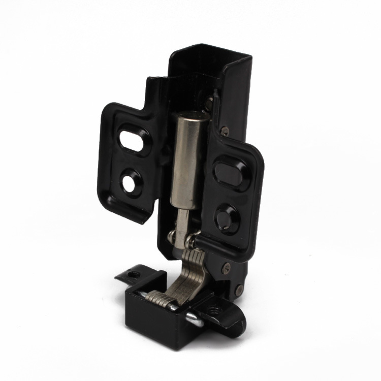 Marco de aluminio fijo bisagra puerta bisagra gabinete bisagra muebles marco de aluminio bisagra no extraíble negro aluminio puerta y ventana Accesorios