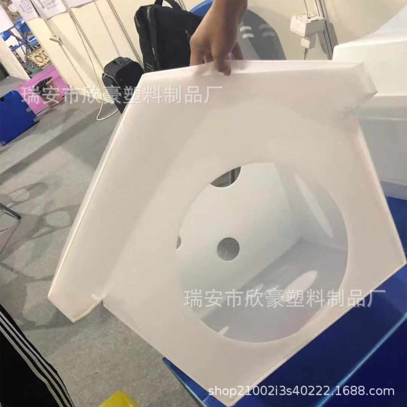 塑料外贸环保中空板小动物宠物房塑料中空板书籍报刊架可拆卸折叠