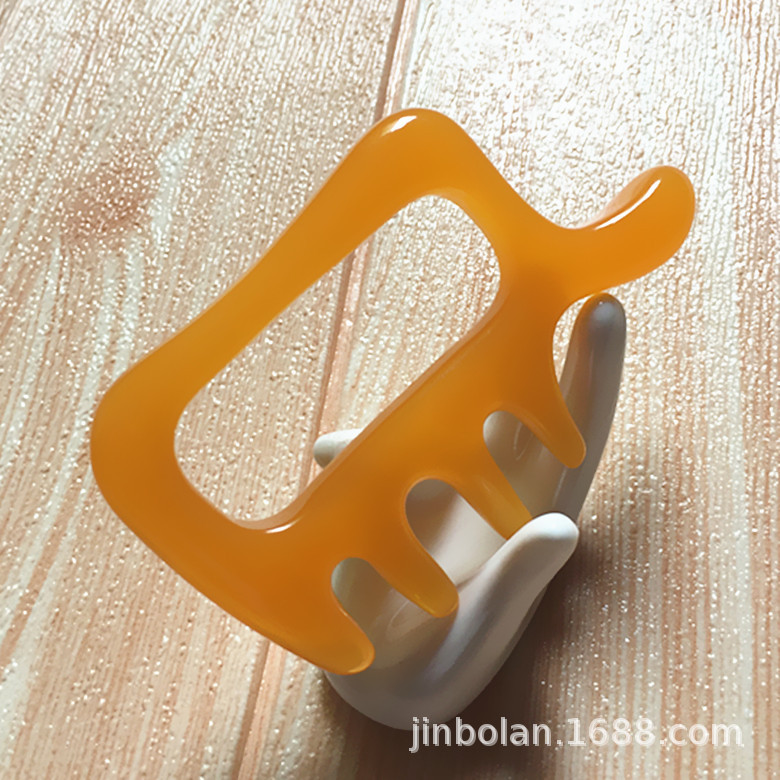 錦博蘭蜜蝋樹脂製刮痧板/経絡マッサージツール/筋膜リリース棒卸売頸椎用