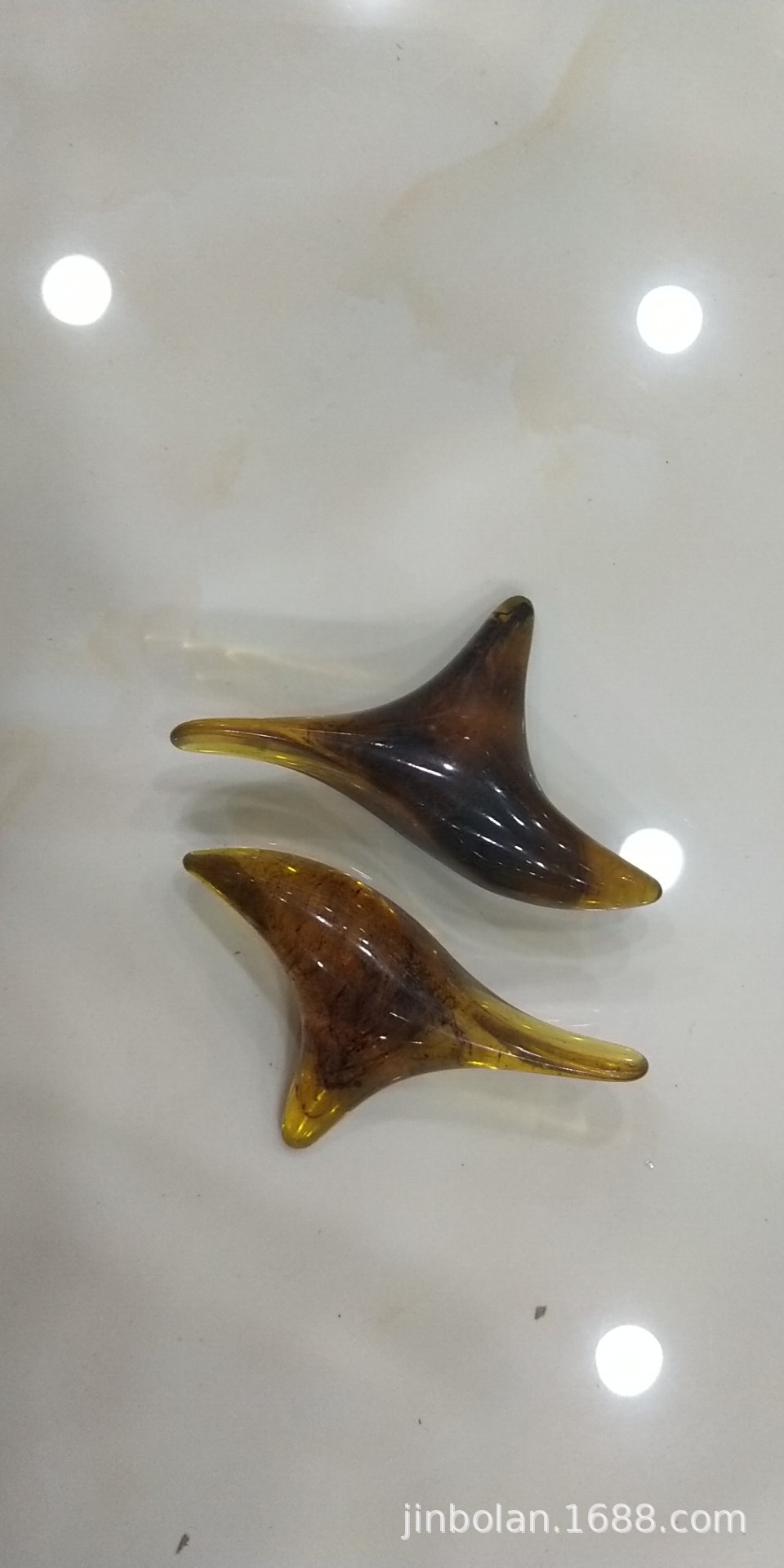 錦博蘭蜜蝋樹脂製刮痧板/経絡マッサージツール/筋膜リリース棒卸売頸椎用