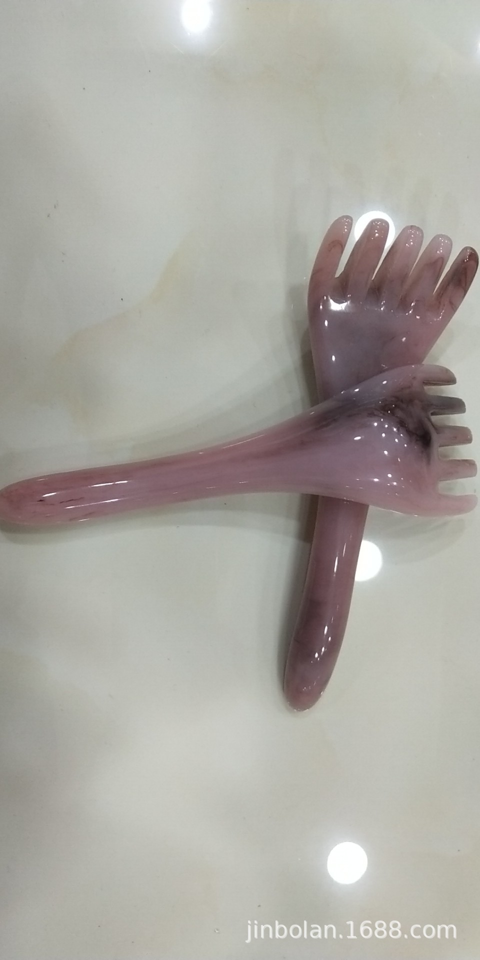 錦博蘭蜜蝋樹脂製刮痧板/経絡マッサージツール/筋膜リリース棒卸売頸椎用