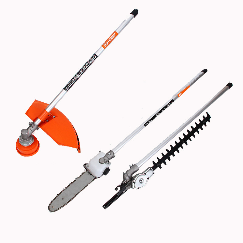 农用多功能工具 1.5米多用高枝锯 高枝剪 割草机 汽油锯 多用锯