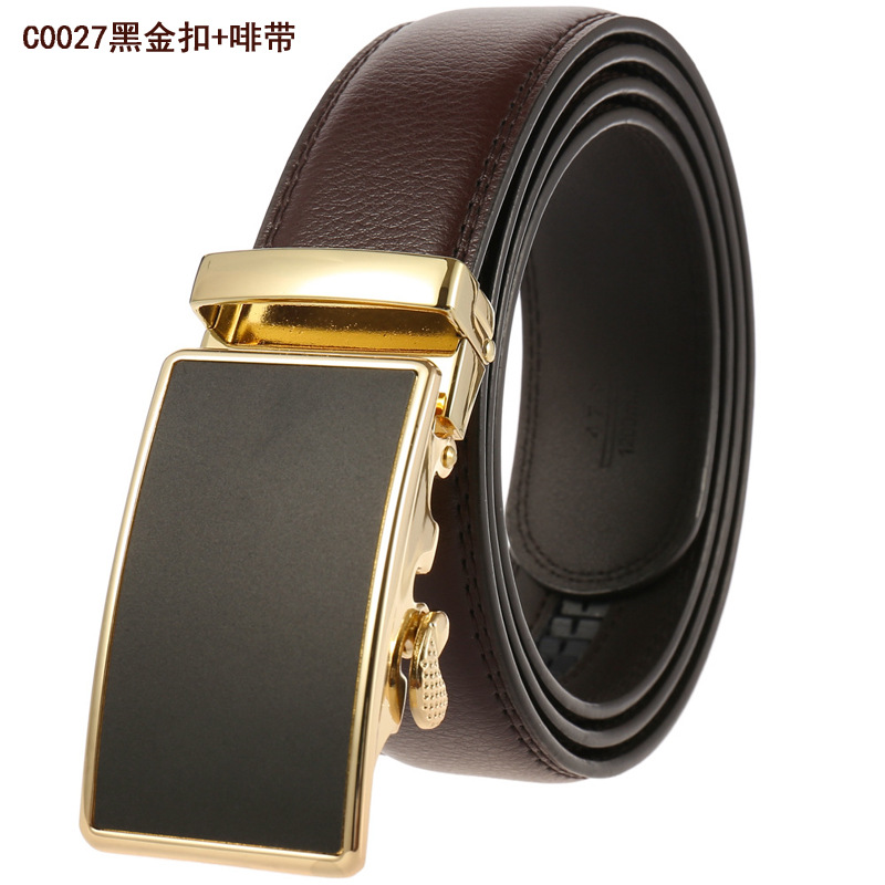 Men's leather fashionable belt
