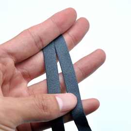 厂家直销1CM平面双面磨毛尼龙弹力松紧带10MM可印花服装辅料织带