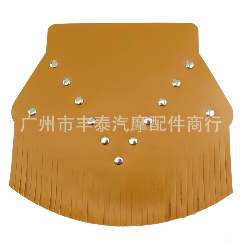 Motorcycle leather front/rear fender Harley-Dana soft tail gliding travel universal mud leather