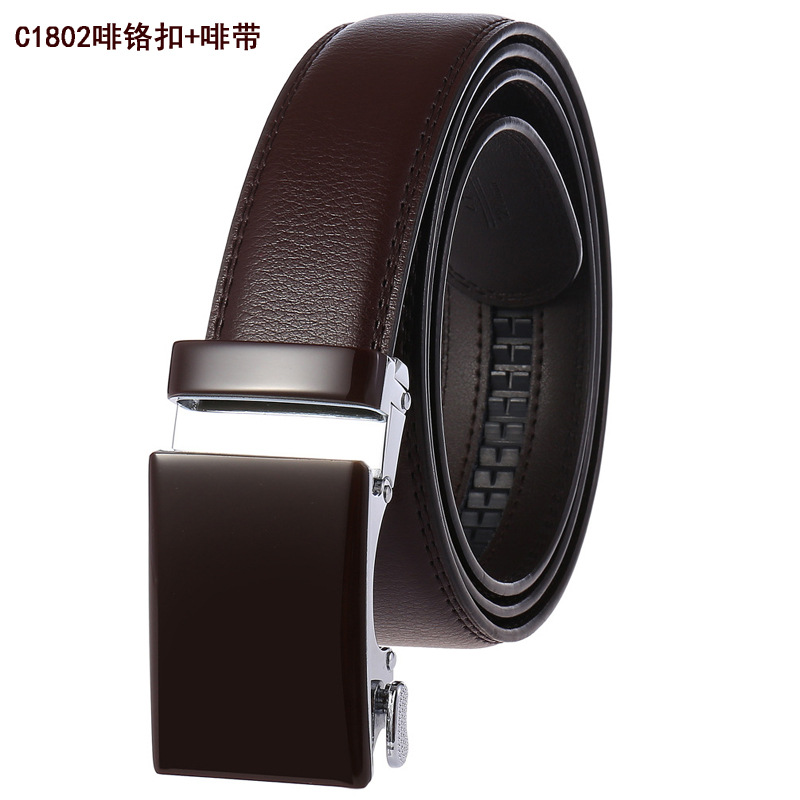 C1802 brown chrome bucks+brown belt