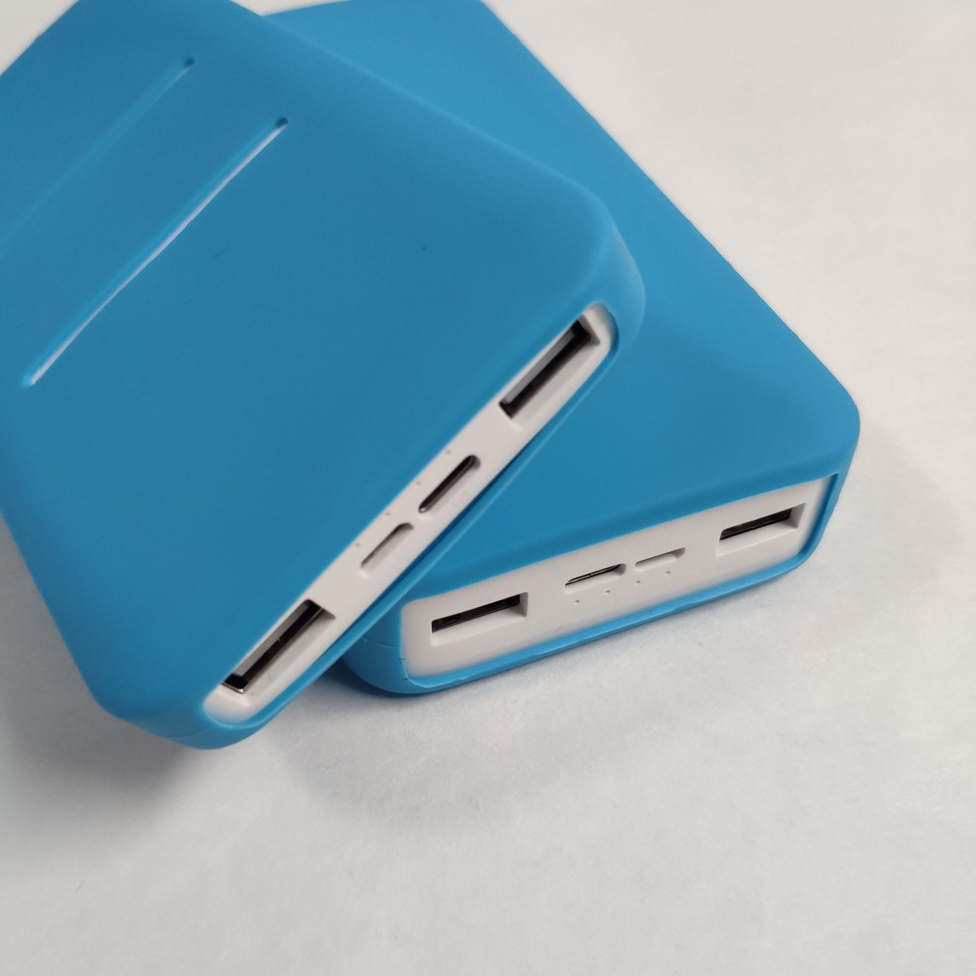 Aplicable a Xiaomi Redmi rojo mi 10000 fuente de alimentación funda de silicona 20000mAh caja de protección de energía móvil color