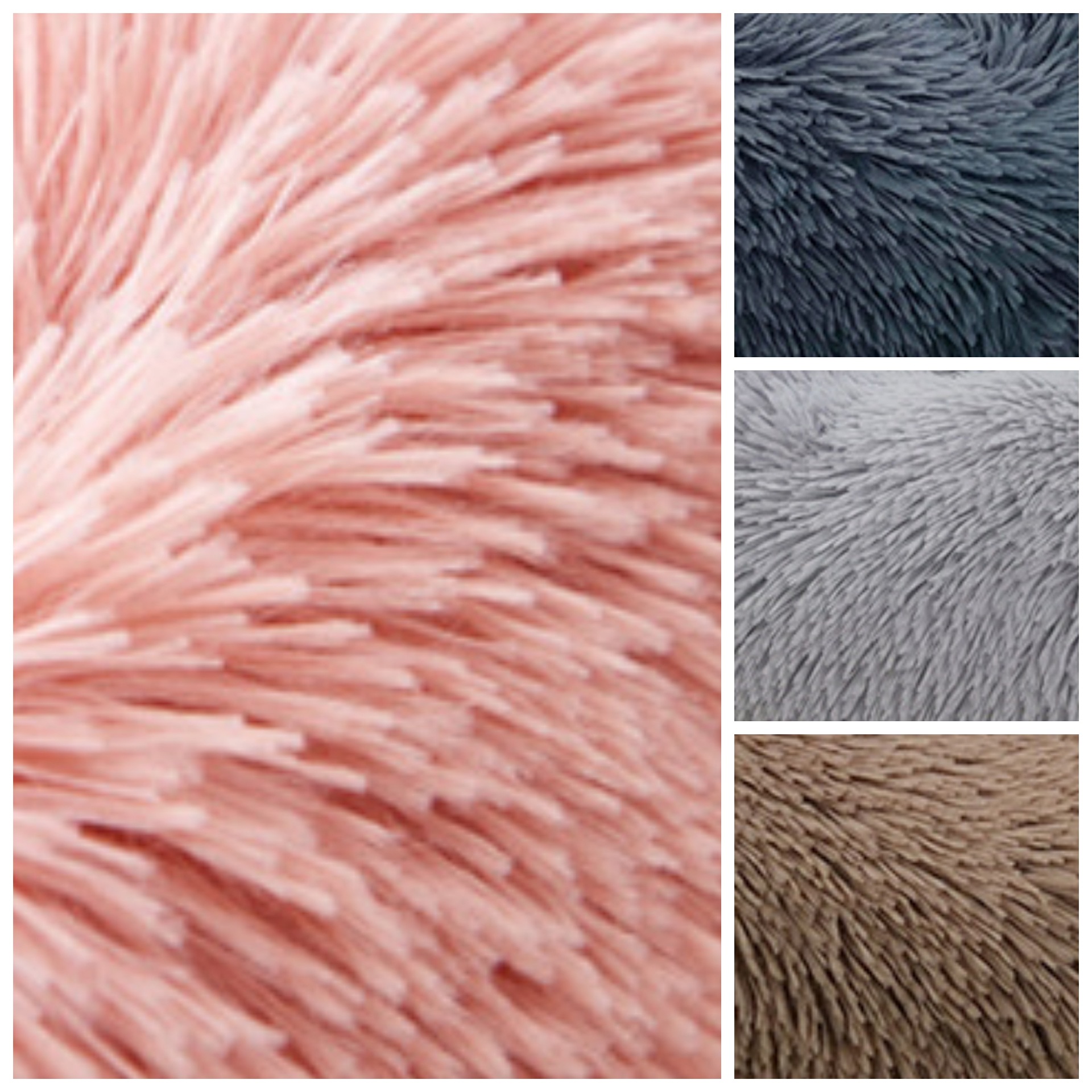 Grandes cantidades de tela de felpa larga de calibre 40, estilo Shanghai, para textiles del hogar, ropa, juguetes, camas para perros y camas para gatos, están disponibles en stock.