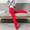 Japanese velvet swan, high boots for elementary school students, long knee socks