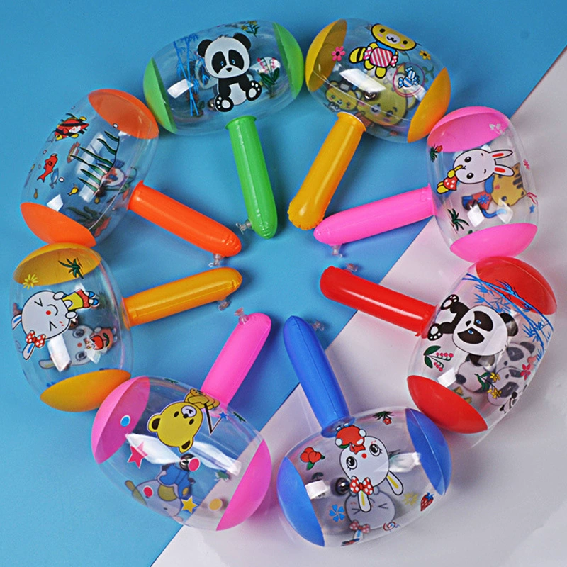 Земной толчок подарок надувные игрушки оптом щепотное кольцо с колокольчиком надувной молоток 26 см надувной молоток