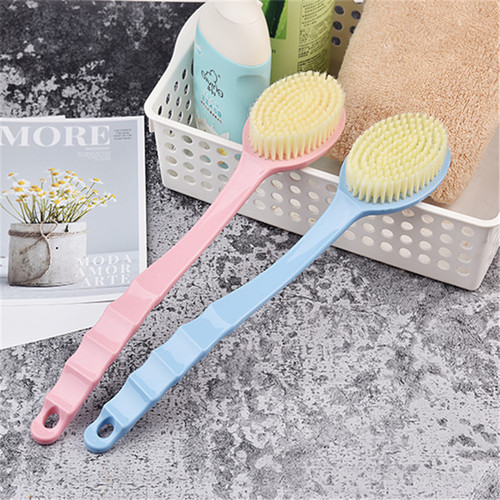 Bath brush, long handle, soft bristle, bath brush, bath artifact, bath towel, strong bath brush, no need to ask anyone to rub your back, mud wash your back