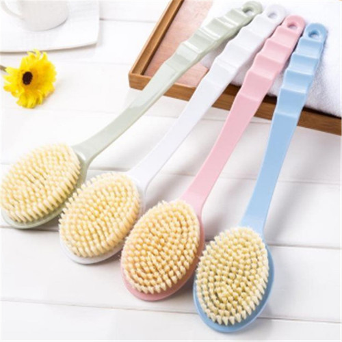 Bath brush, long handle, soft bristle, bath brush, bath artifact, bath towel, strong bath brush, no need to ask anyone to rub your back, mud wash your back