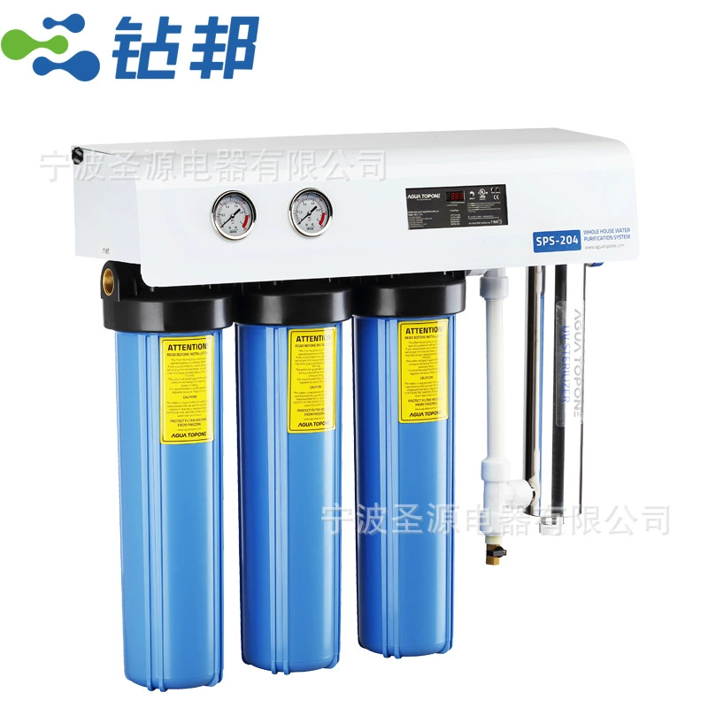 Дрель из нержавеющей стали для бытовых фильтров УФ стерилизация стерилизации системы очистки воды для кухонных труб очиститель воды оборудование