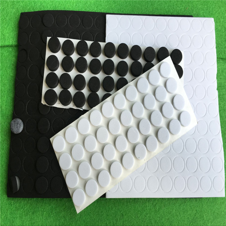厂家批发  模切成型 单面背胶强粘不留痕消音 EVA脚垫防滑