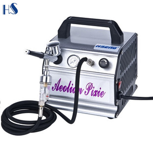 Cross-border Haosheng HD Makeup Cake Coloring Spray Pen Set Art Tattoo Painted Nail Art Painted Pump