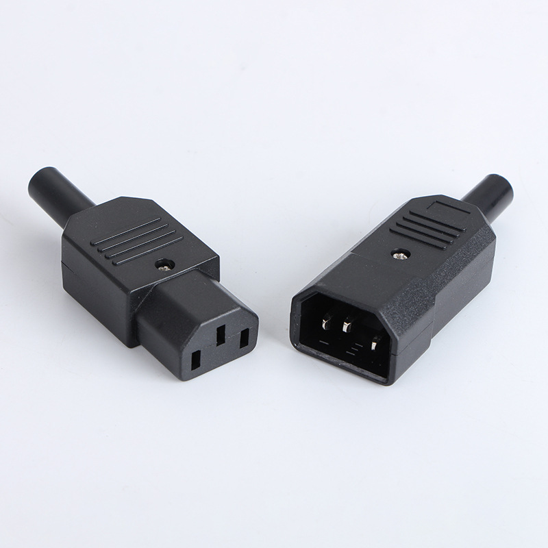 C13C14 pin Word Power plug Assembly IEC pin cola macho y hembra enchufe cable de extensión de alimentación de apoyo macho y hembra enchufe image 4