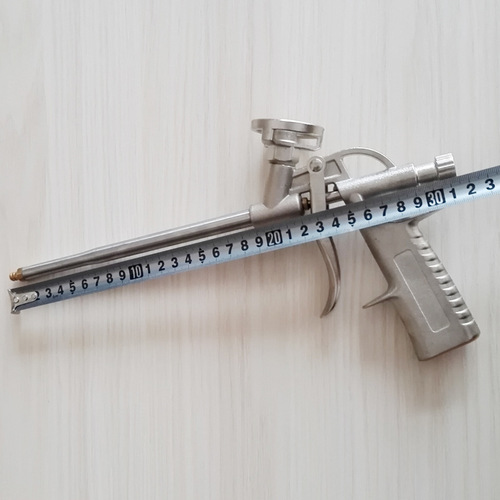 Hardware tools all-aluminum foam glue gun polyurethane foam caulking agent copper mouth universal caulking foaming agent glue gun