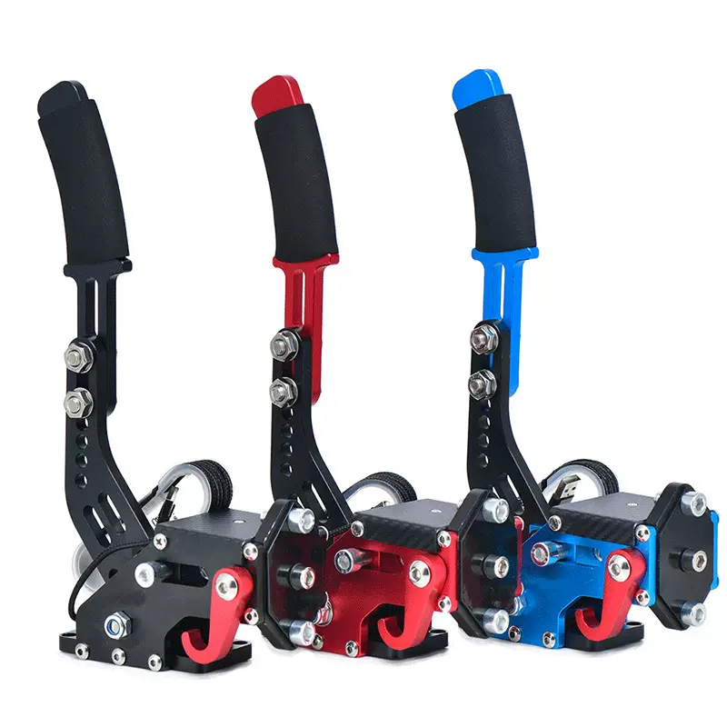 跨境14Bitpc USB模拟线性游戏手刹适用于E2T3G27G29steam赛车手刹