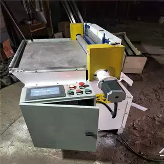 丁苯橡胶自动数控切条机 再生胶自动数控切片机