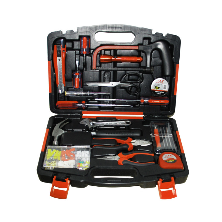 力易得专业18件家用工具组套维修工具套装E1104