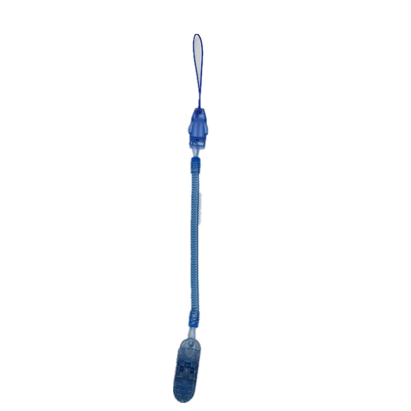 Cadena de chupete de fábrica directa hebilla clip cordón juego boca cadena anti-caída hebilla pezón cadena anti-caída se puede combinar