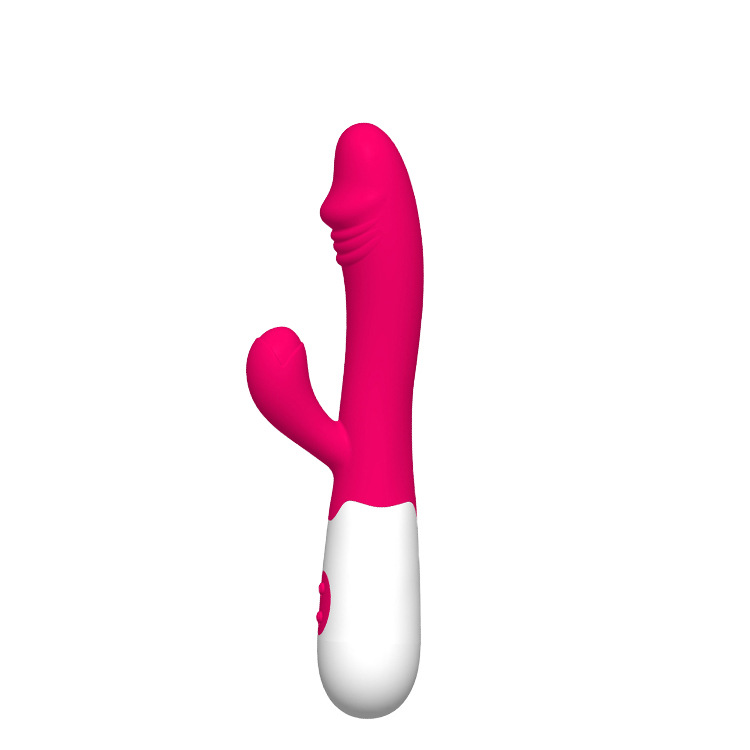 Equipo de sexo adulto simulación de 30 frecuencias doble punto G vibrador carga USB masturbación femenina simulación cañón vibrador