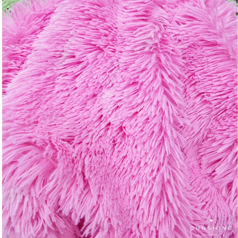 Grandes cantidades de tela de felpa larga de calibre 40, estilo Shanghai, para textiles del hogar, ropa, juguetes, camas para perros y camas para gatos, están disponibles en stock.