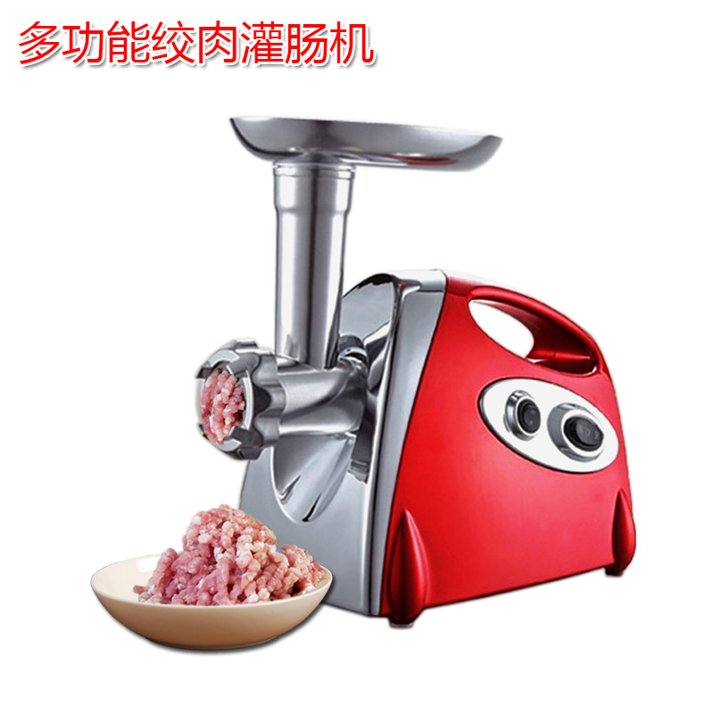 Picadora de carne transfronteriza Picadora de carne hogar eléctrico multifunción automática Picadora de carne pasta de ajo salsa de Chile salchicha máquina de llenado