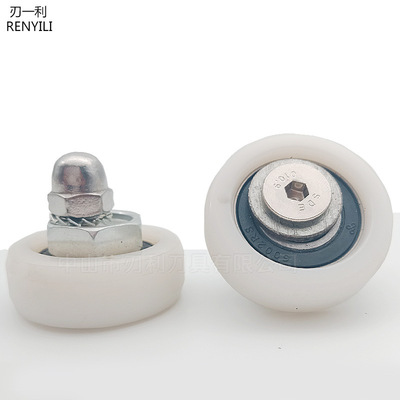 木工機械配件裁板鋸定位輪滑輪導輪推台鋸配件推台鋸偏心輪