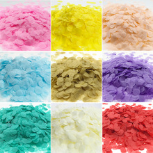 1cmԲ�δ�ɫ���ֽм��������confetti͸�������������ֽƬ500g