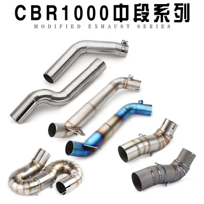 Honda CBR1000 04-18 paslanmayan polad titan ərintisi səsboğucu boru