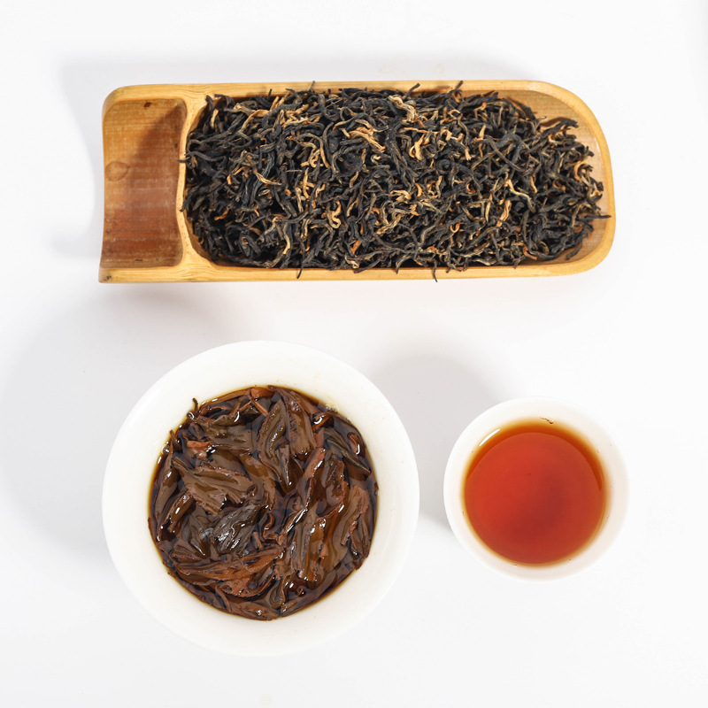 [직접 마시고 손님을 대접하는 것이 좋습니다] 진준메이 1호 - 균형이 잘 잡혀 있고 촘촘하게 매듭이 잡혀 있으며 밝은 붉은색을 띠는 국물