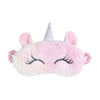 Unicorn new cute plush shading eye mask unicorns girl cartoon colorful student sleepy eye mask female