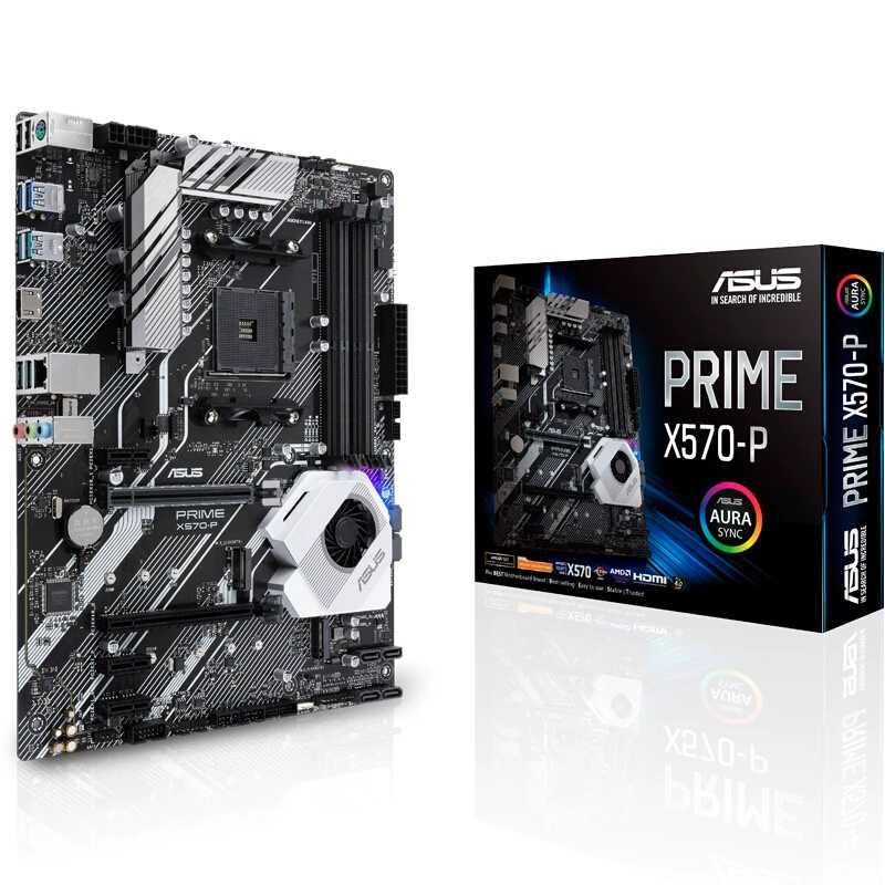 Новая оригинальная материнская плата серии Prime X570-P Master для игр (X570/AM4)