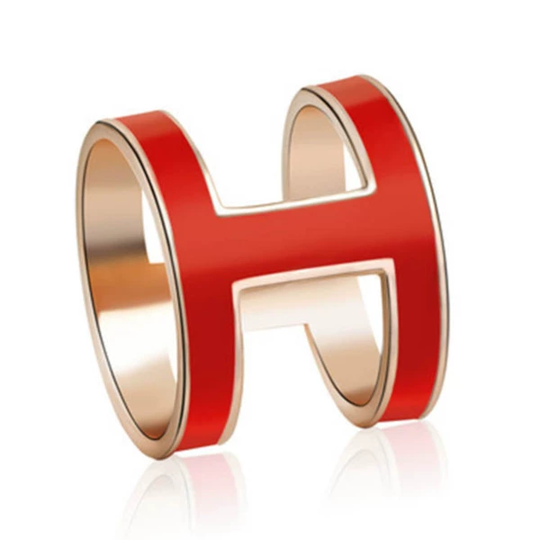 Red H letter