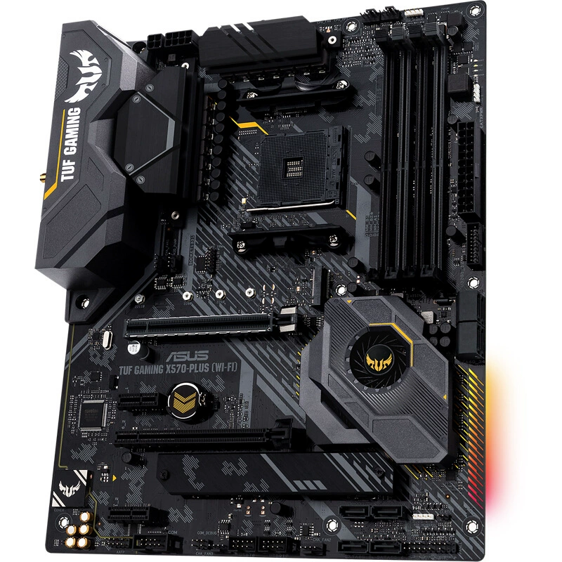 Материнская плата TUF GAMING X570-Plus (Wi-Fi) для игровых систем (AMD X570/AM4)