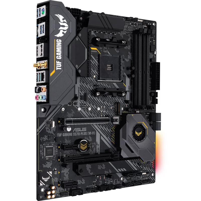 Материнская плата TUF GAMING X570-Plus (Wi-Fi) для игровых систем (AMD X570/AM4)