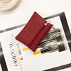 Wallet with zipper, small shoulder bag, small clutch bag, cute card holder, coins, 2020, South Korea