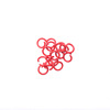 100 priced price DIY accessories 1.2*8mm opening ring small iron circle color baking paint handmade key stick jewelry ring