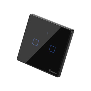 Sonoff T3 UK 2C British smart home wall touch switch Wifi/APP hand