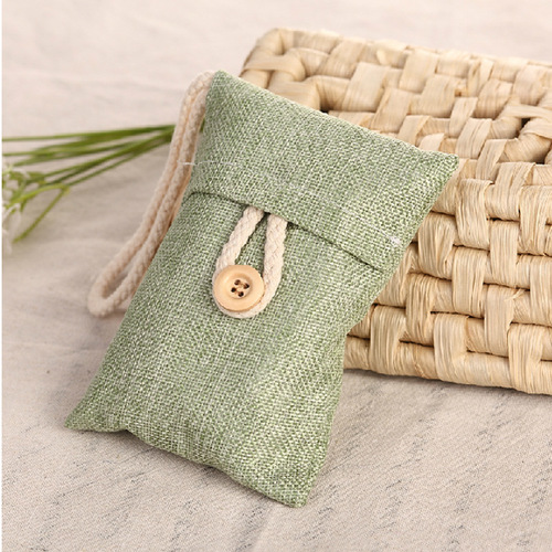 100g Korean charcoal bag for car new car formaldehyde odor removal bamboo charcoal bag cartoon home air purification
