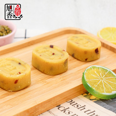 Xuxiangzhai Cranberry Mung Bean Cake 240g Mung Bean Ice Cream Traditional Pastry Tea Snack Shanghai Manufacturer Wholesale Direct Sale