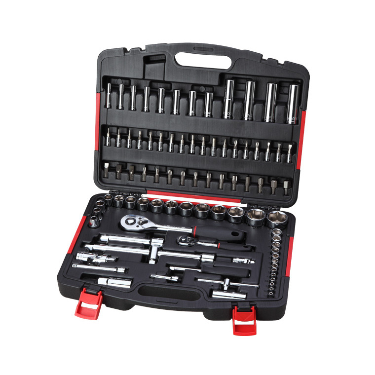 力易得 86件套6.3mm+12.5mm系列套筒工具组套E1227