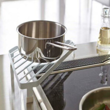 现货简约厨房三角置物架收纳整理架调味置物收纳架台面热锅架灶台