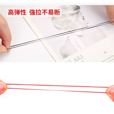 high elastic disposable rubber band Black — Saç üçün rezinlər
