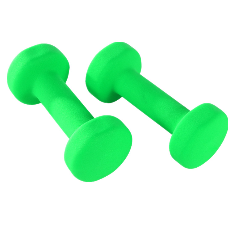 Recubierto de plástico hexagonal mancuerna de las mujeres de los niños pequeño dumbbell rack de fitness equipo hogar 1lb2LBKG fábrica al por mayor