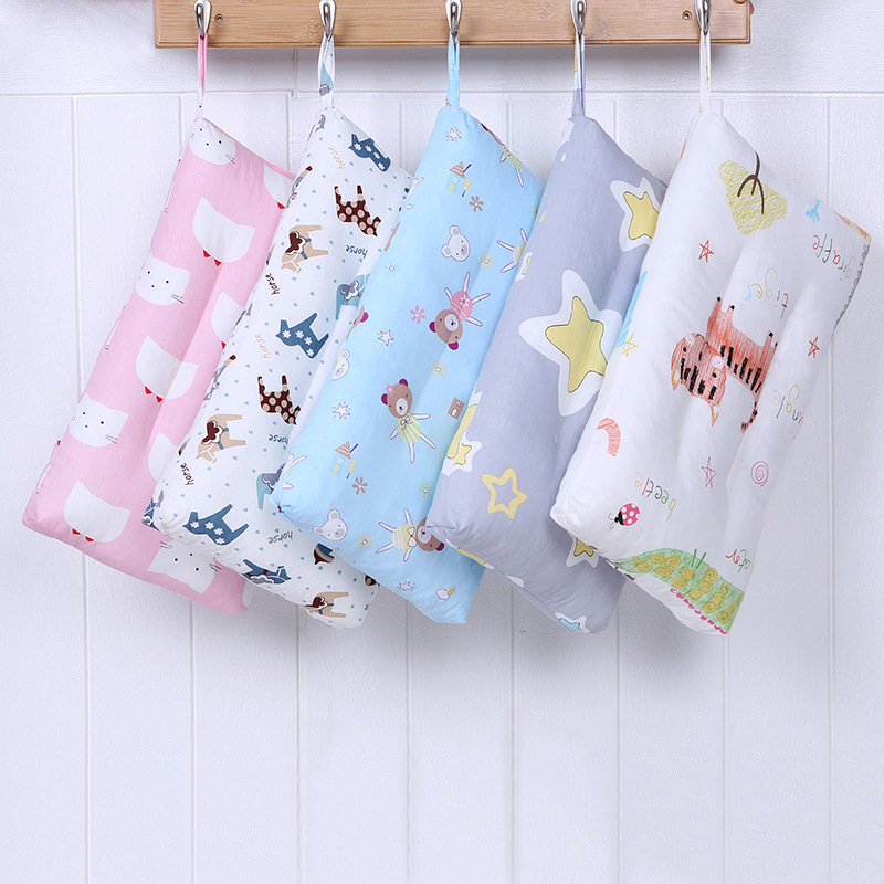 Cotton children's cartoon neck pillow for kindergarten at lunchtime…
