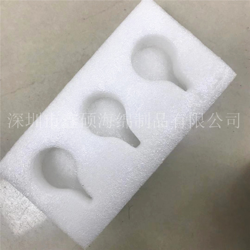 epe珍珠棉泵头瓶盖瓶口鸭嘴洗漱瓶按压头保护内衬 油瓶内托加工