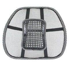 Hot selling car massage nail lumbar support for home and car dual use 40*40CM ice silk lumbar support wholesale car cushion